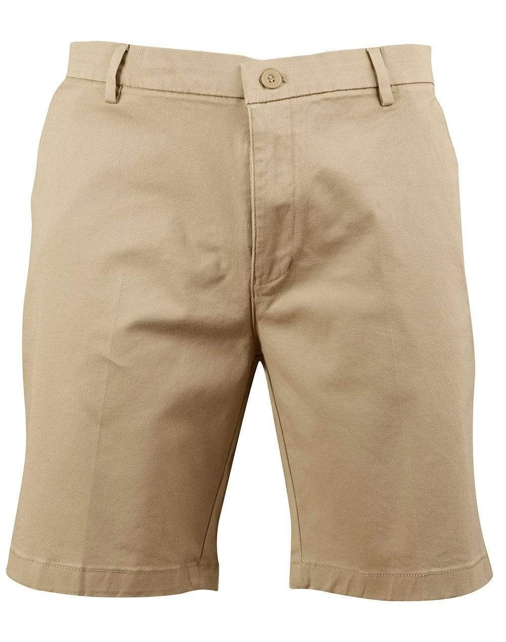 Winning Spirit Mens Slimfit Boston Chino Shorts M9381